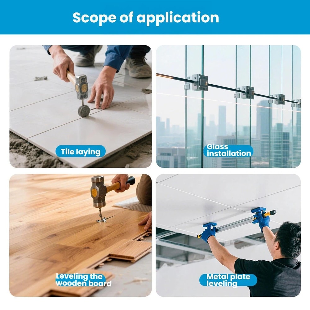 Tile Leveling Suction Cup Tool for Precise Stone, Marble & Glass Installation