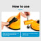 Tile Leveling Suction Cup Tool for Precise Stone, Marble & Glass Installation