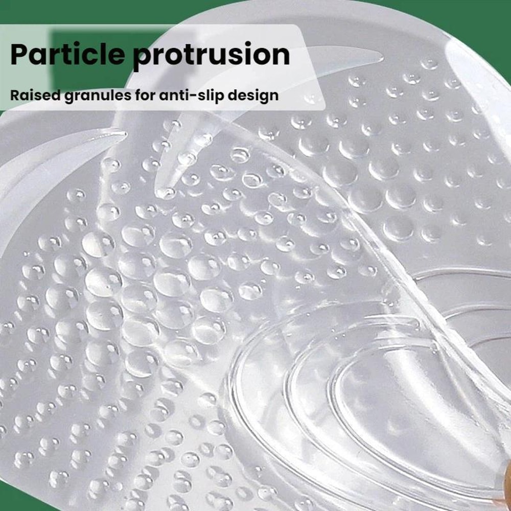 Arch Support Insoles for High Heels, Shock Absorbing Silicone Half Insoles