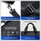 Waterproof 14 Inch Laptop Briefcase Messenger Bag For Men With Luggage Strap And Organized Storage 4