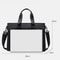 Waterproof 14 Inch Laptop Briefcase Messenger Bag For Men With Luggage Strap And Organized Storage 7