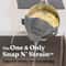 Clip-On Silicone Pasta Strainer for Pots and Pans Heat Resistant Wide Mouth Colander