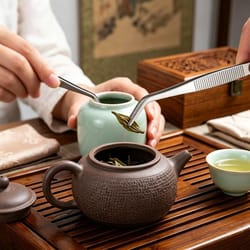 stainless steel tea tongs with non-slip grip | extra long heat-resistant tea tweezers
