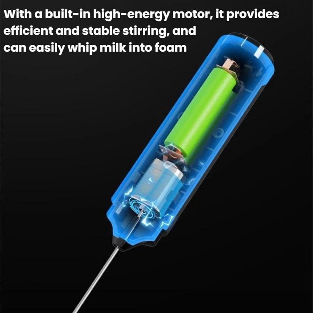 Handheld Milk Frother Electric Coffee Whisk For Lattes Matcha Home Baking 7
