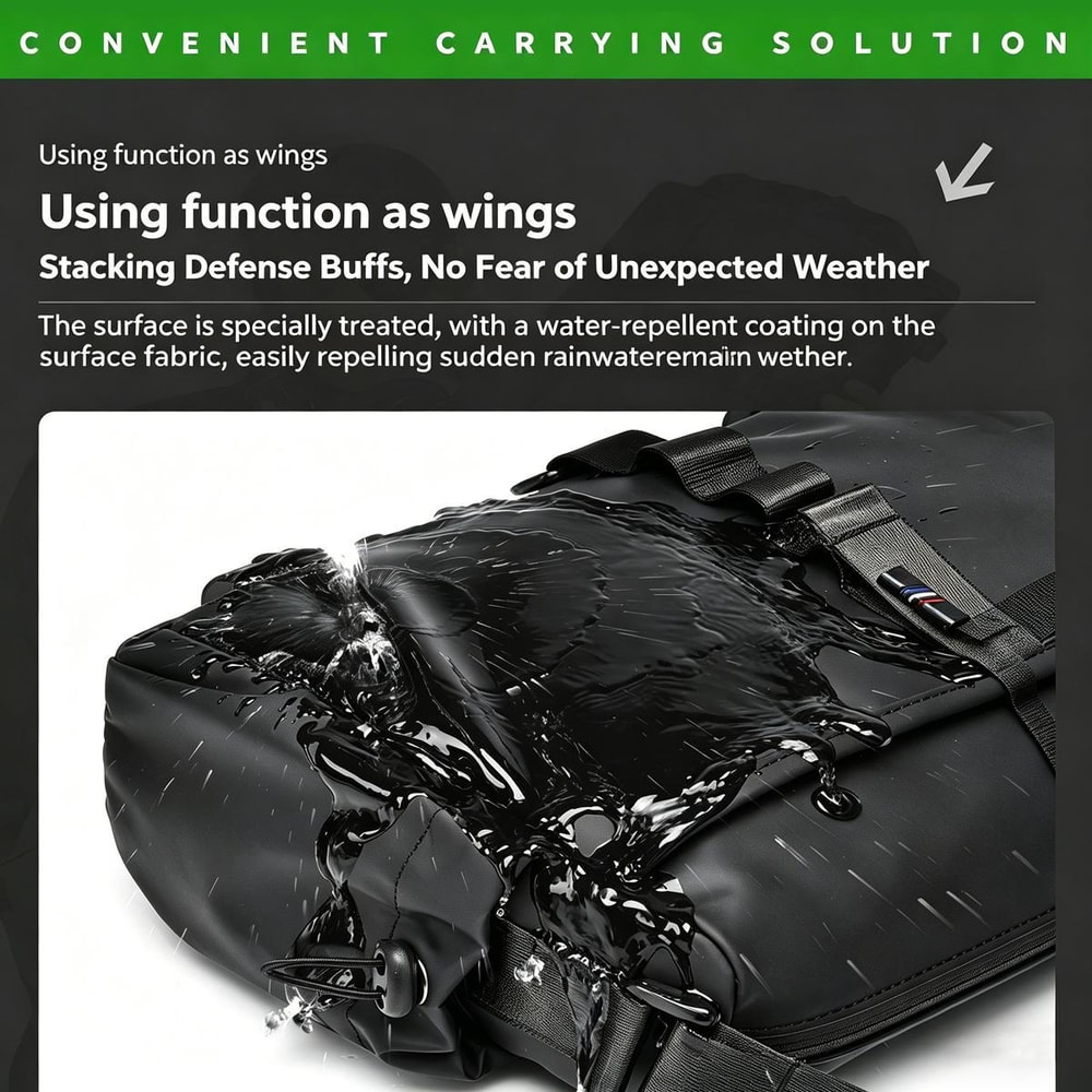Men Sling Bag Large Capacity Chest Pack With Magnetic Buckle Expandable Gear Holder 5