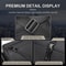 Men Sling Bag Large Capacity Chest Pack With Magnetic Buckle Expandable Gear Holder 6