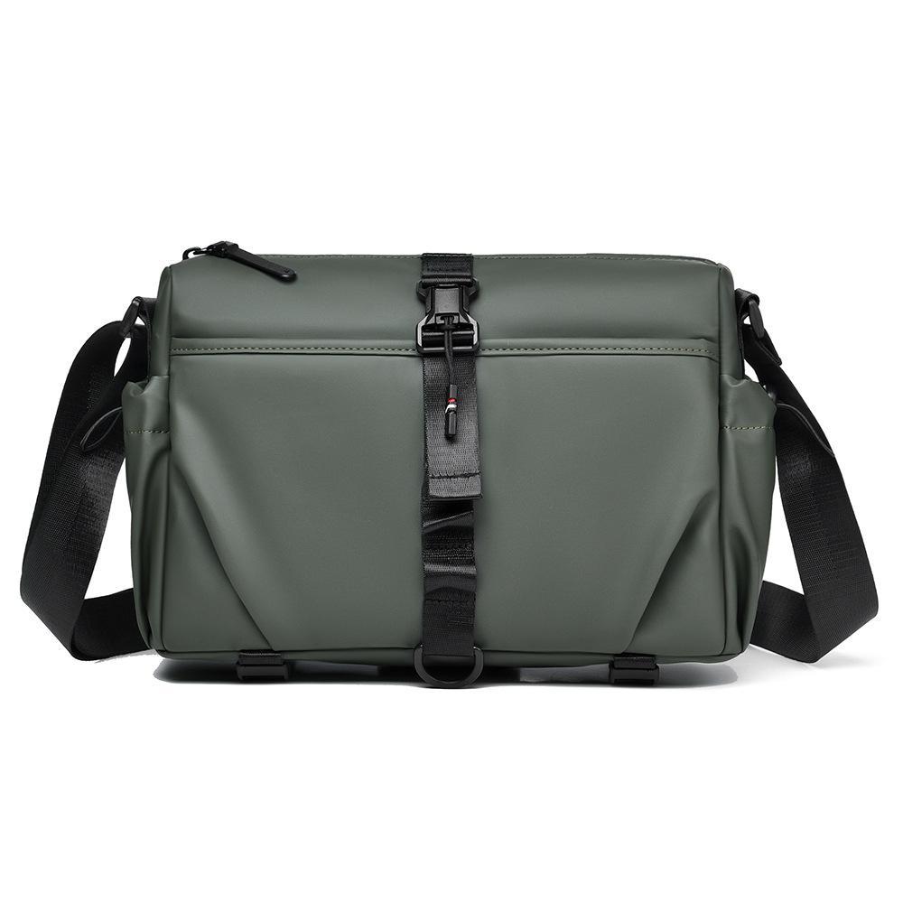 Men Sling Bag Large Capacity Chest Pack With Magnetic Buckle Expandable Gear Holder 11