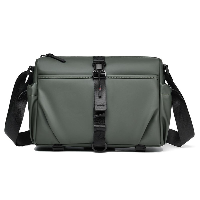Men Sling Bag Large Capacity Chest Pack With Magnetic Buckle Expandable Gear Holder 11