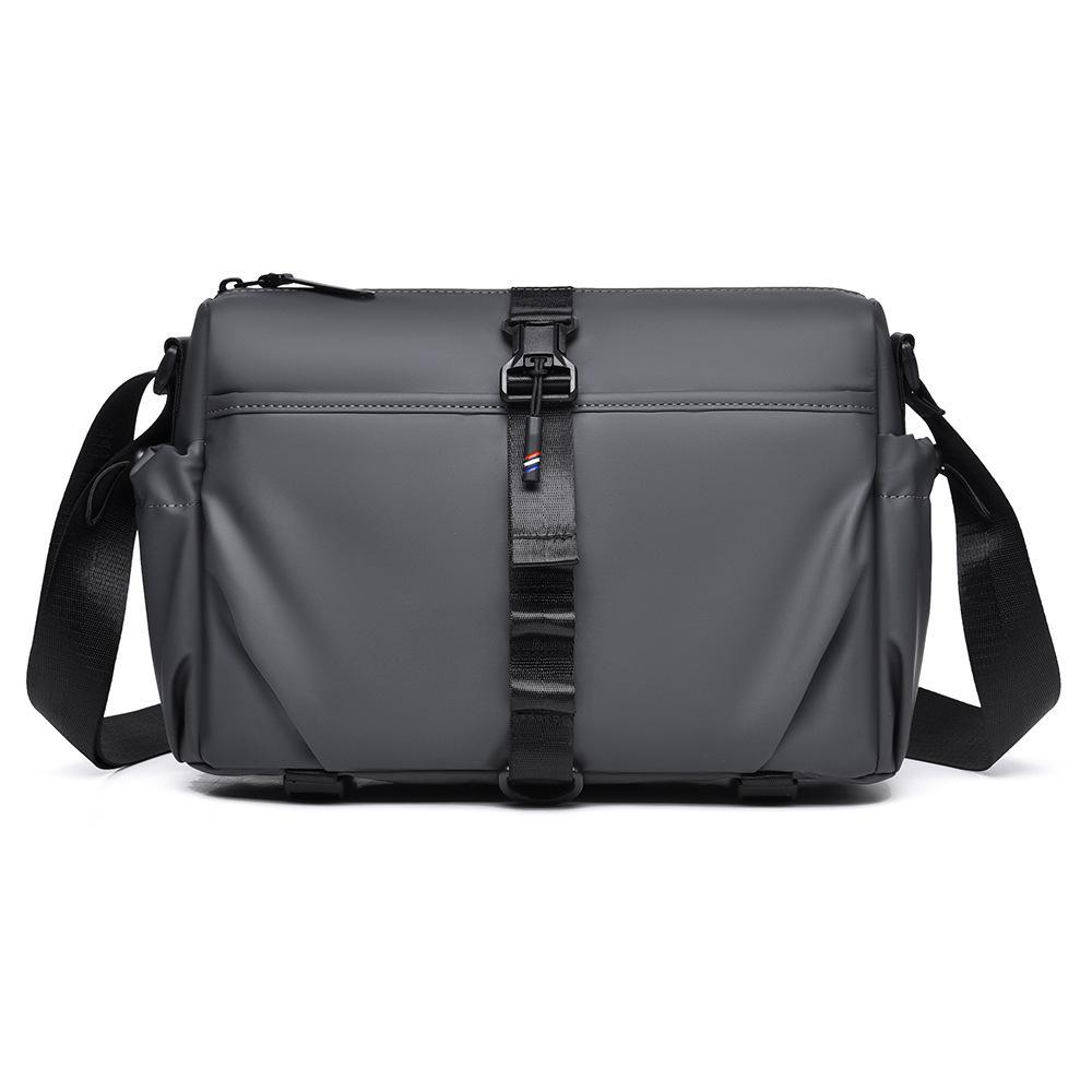 Men Sling Bag Large Capacity Chest Pack With Magnetic Buckle Expandable Gear Holder 10