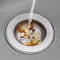 Wide Rim Stainless Steel Sink Strainer Food Catcher Drain Filter for Kitchen Sinks