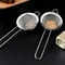 Premium Stainless Steel Mesh Strainer for Milk, Juice & Flour Sifting
