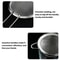 Premium Stainless Steel Mesh Strainer for Milk, Juice & Flour Sifting
