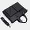 Waterproof Laptop Briefcase Messenger Bag For Men With Luggage Strap And MultiPocket Business Stora 1