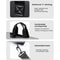 Waterproof Laptop Briefcase Messenger Bag For Men With Luggage Strap And MultiPocket Business Stora 5
