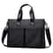 Waterproof Laptop Briefcase Messenger Bag For Men With Luggage Strap And MultiPocket Business Stora 8