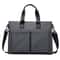Waterproof Laptop Briefcase Messenger Bag For Men With Luggage Strap And MultiPocket Business Stora 10