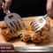 Stainless Steel Meat Shredder Claws BBQ Bear Claw Hand Guard for Pulled Pork, Chicken & Meal Prep