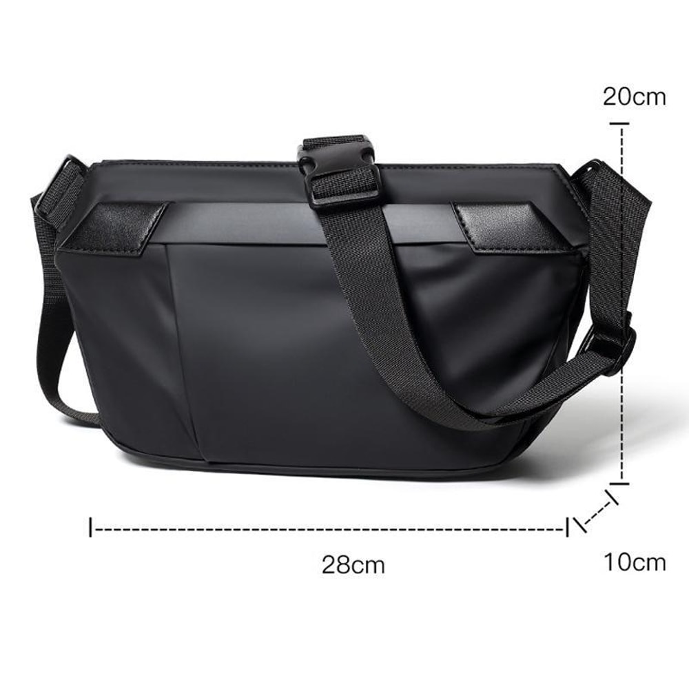 Waterproof Techwear Sling Bag Crossbody Chest Pack for Men