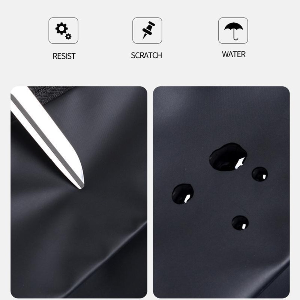Water Resistant Messenger Bag For Men Large Capacity Crossbody Briefcase With Luggage Strap 5