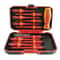 13-Piece Insulated Screwdriver Set with Voltage Tester and High-Voltage Protection for Electricians