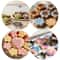 5-Piece Stainless Steel Cookie Cutter Set Flower Shapes for Cookies, Biscuits & Baking Creations