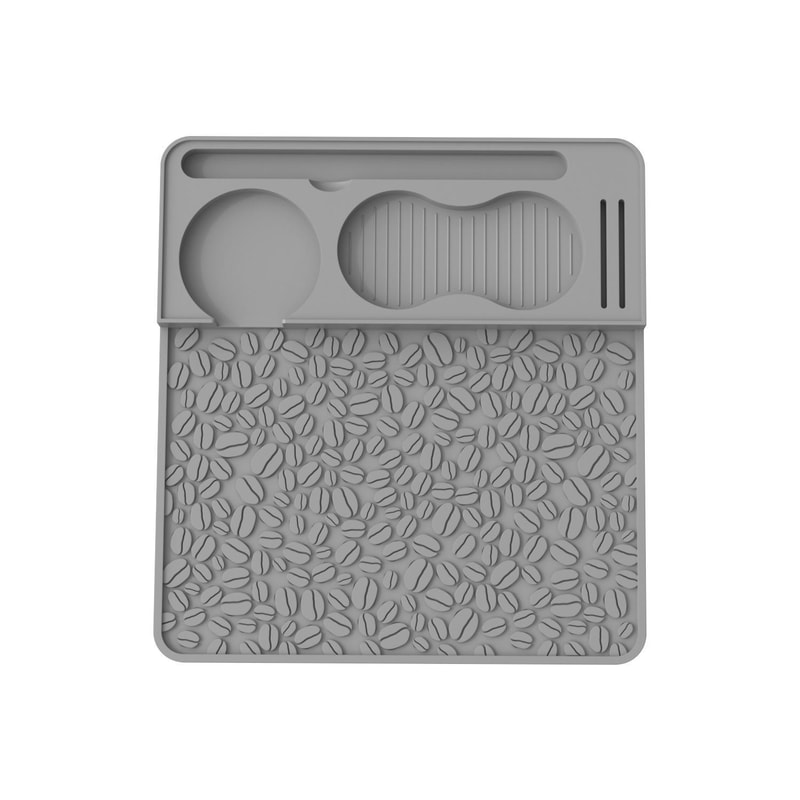 Silicone Espresso Tamping Mat With Tamper Holder Station NonSlip Coffee Bar Organizer 6