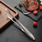 Premium 304 Stainless Steel BBQ Tongs For Grilling Steak Flipping Kitchen Cooking 0