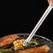 Premium 304 Stainless Steel BBQ Tongs For Grilling Steak Flipping Kitchen Cooking 2