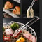 Premium 304 Stainless Steel BBQ Tongs For Grilling Steak Flipping Kitchen Cooking 3
