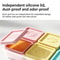 Silicone Baby Food Freezer Tray with Lids 6 x 4oz Baby Food Storage Containers
