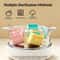 Silicone Baby Food Freezer Tray with Lids 6 x 4oz Baby Food Storage Containers