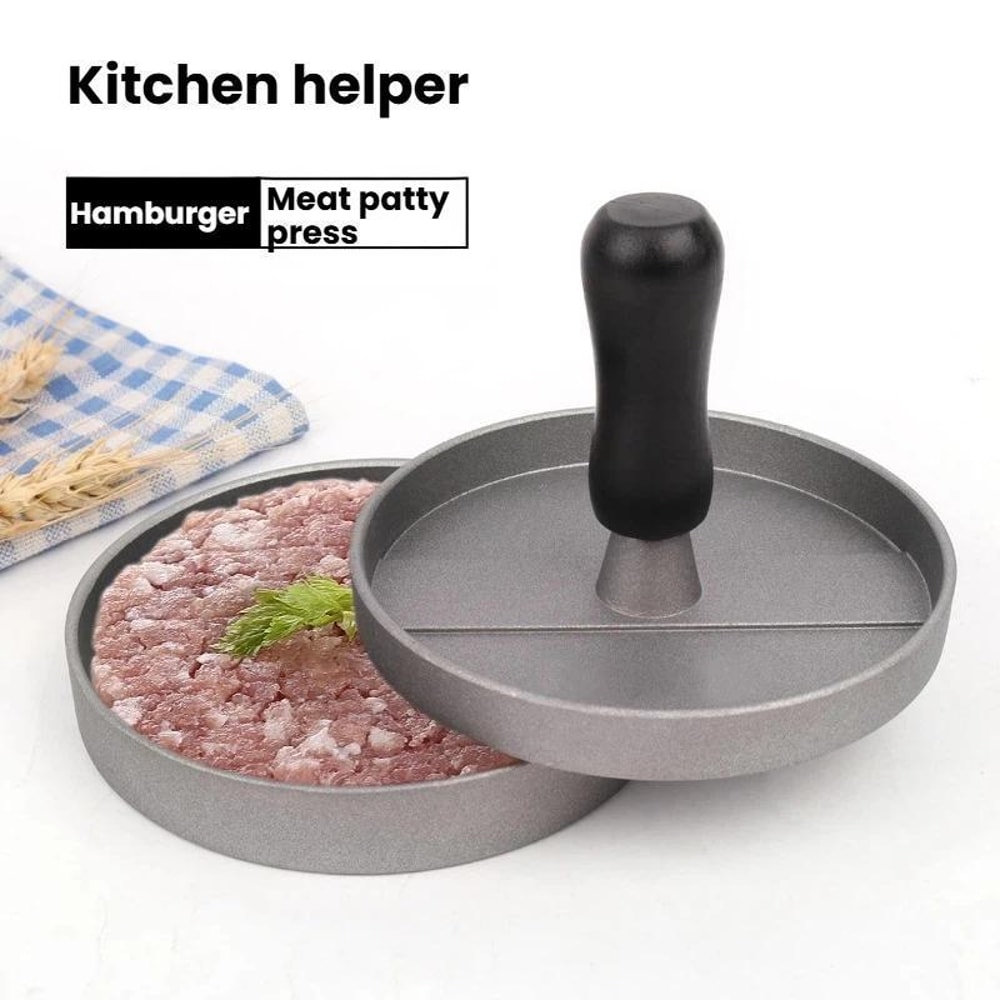 Hamburger Patty Mold Non-Stick Burger Press for Perfect Homemade Burgers & Breakfast Sandwiches