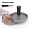 Hamburger Patty Mold Non-Stick Burger Press for Perfect Homemade Burgers & Breakfast Sandwiches