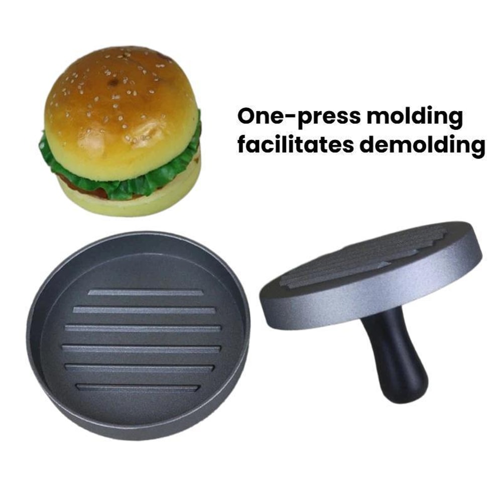 Hamburger Patty Mold Non-Stick Burger Press for Perfect Homemade Burgers & Breakfast Sandwiches