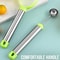 Stainless Steel Fruit Baller Set 3Piece Melon Scooper Fruit Carving Tool Kit 3