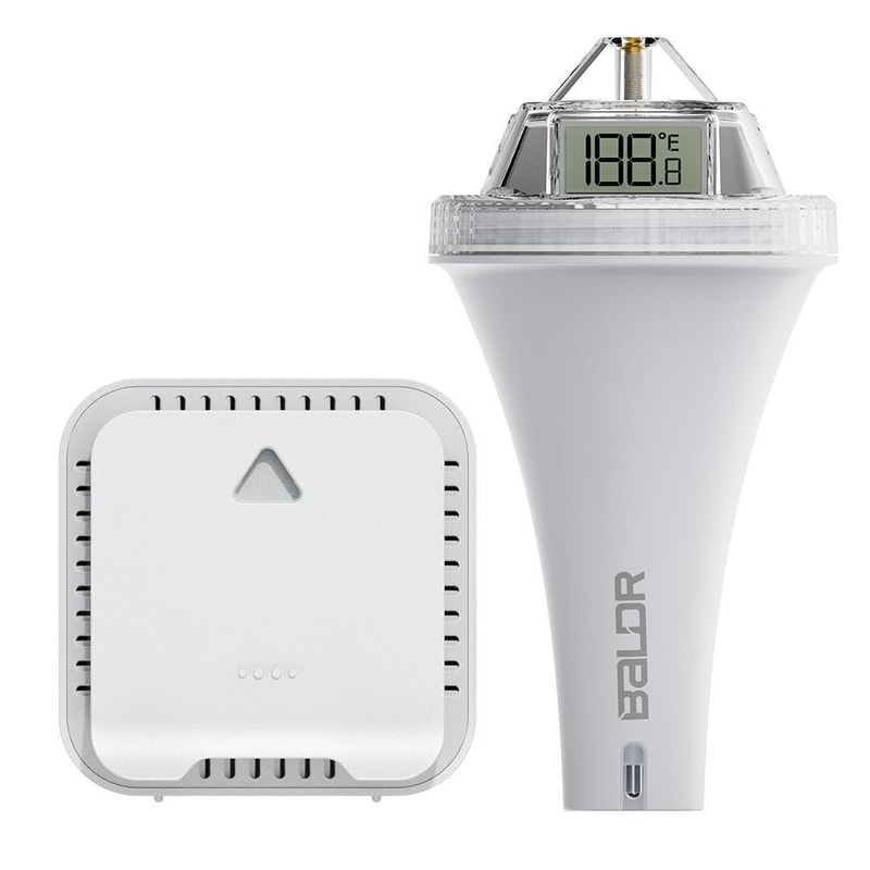 Smart Wireless Floating Pool Thermometer With 360 LCD Display Indoor Temperature Monitor 6