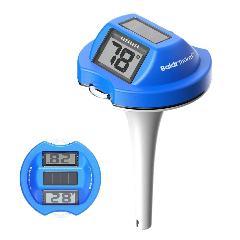 Smart Wireless Floating Pool Thermometer With 360 LCD Display Indoor Temperature Monitor 8