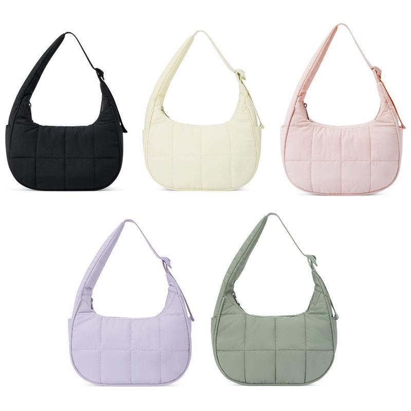 Waterproof Nylon Shoulder Bag For Women With Adjustable Strap 1