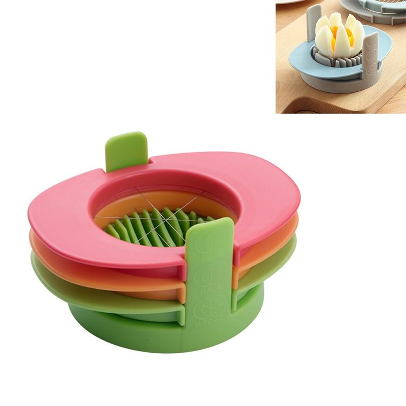 3-in-1 Egg Slicer & Soft Fruit Cutter for Strawberries, Bananas, Mushrooms and More