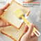 Butter Slice Keeper Box with Measuring Spoon Lid for Precise Portions and Fresh Storage