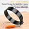 4-Inch Egg Ring Mold Stainless Steel Non-Stick Egg Cooker Ring with Heat-Resistant Handle
