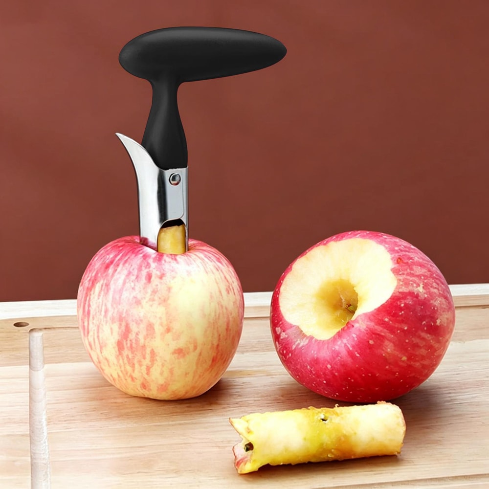 Stainless Steel Fruit Corer With Ergonomic Handle Easy Apple Corer Fruit Seed Remover 9