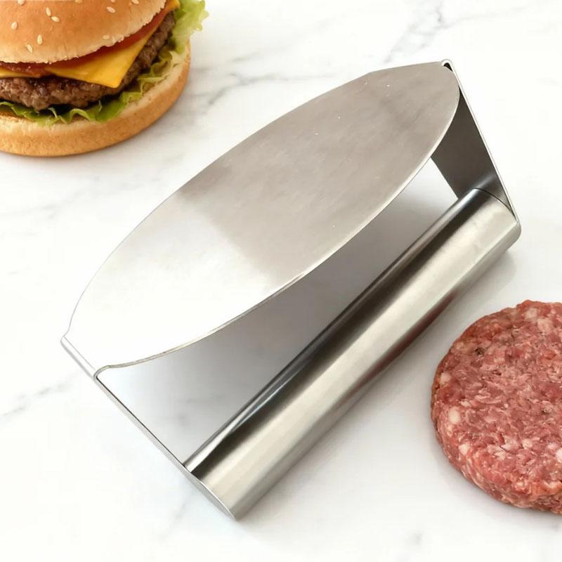 Stainless Steel Hamburger Patty Press Heavy Duty Burger Press For Perfect Homemade Patties 4