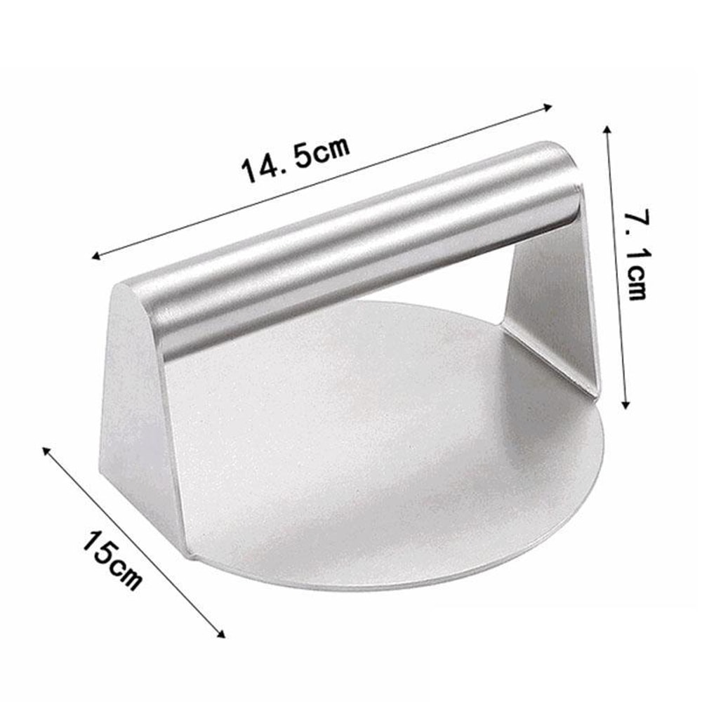 Stainless Steel Hamburger Patty Press Heavy Duty Burger Press For Perfect Homemade Patties 5