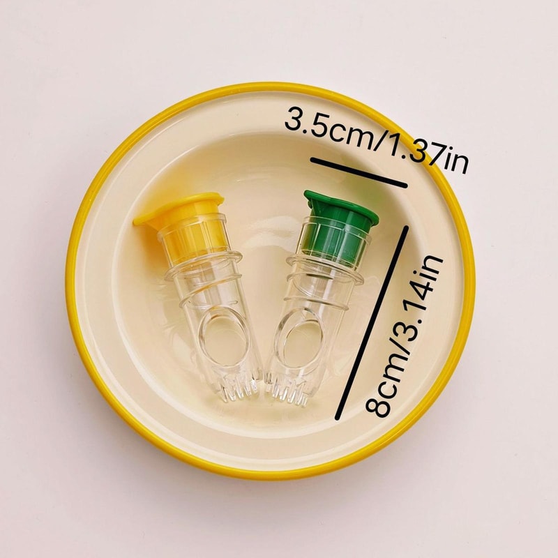Portable Manual Lemon Juicer 2Piece Set Easy Clean Citrus Juicer For Fresh Juice Anywhere 6