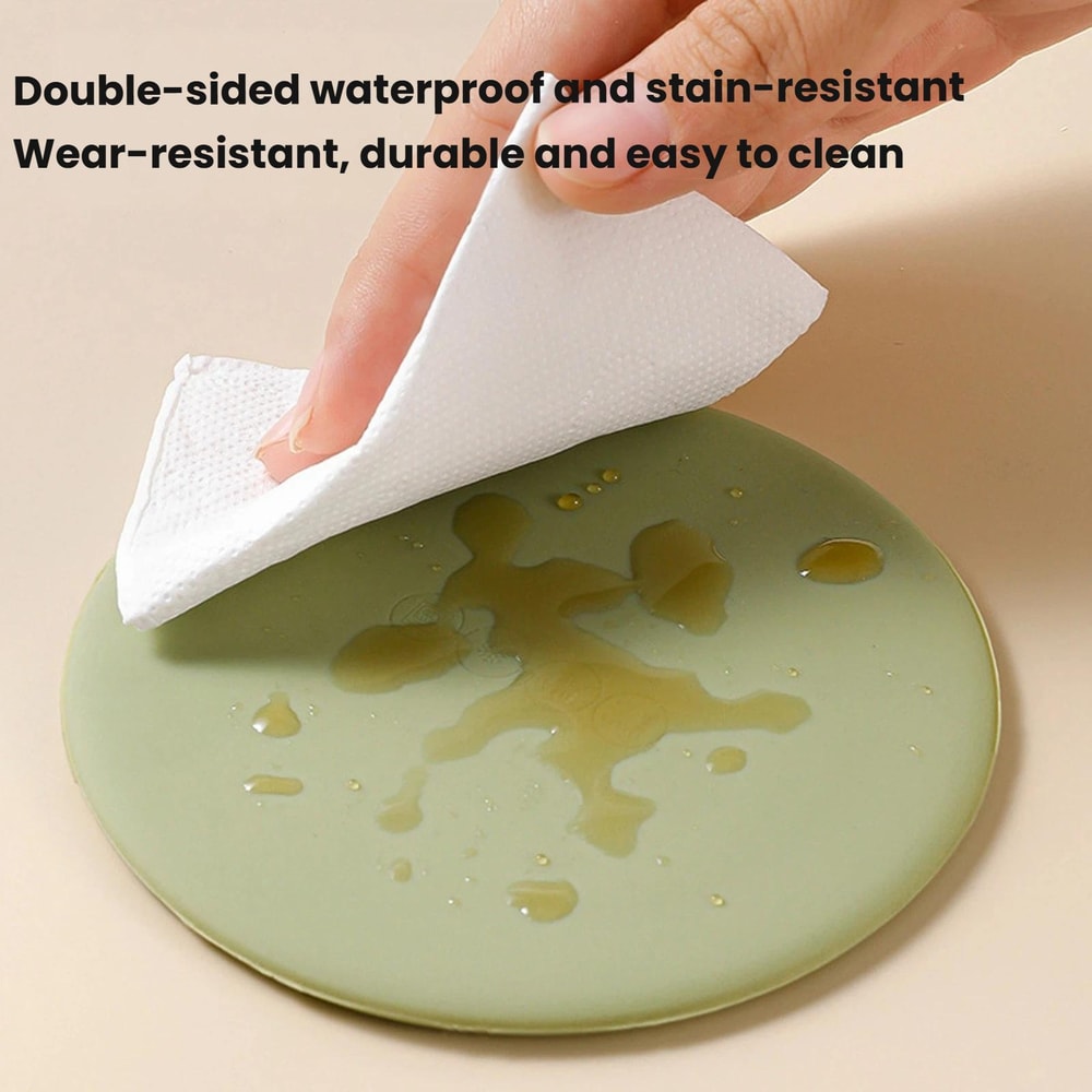 Universal Silicone Cup Lid Set Leak Proof Reusable Food Grade Covers for Cups, Mugs & Bowls