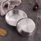 Premium 304 Stainless Steel Sauce Dish 8cm Round Dipping Bowl for Condiments & Serving