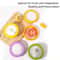 Airtight Food Storage Containers Set of 4 for Fridge Organization and Fresh Food Keeping