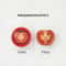 Fruit Storage Containers Set 4-Piece Airtight Fruit Storage Containers for Fridge