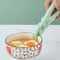 Silicone Hot Bowl Clamp Tongs Non Slip Kitchen Plate Gripper